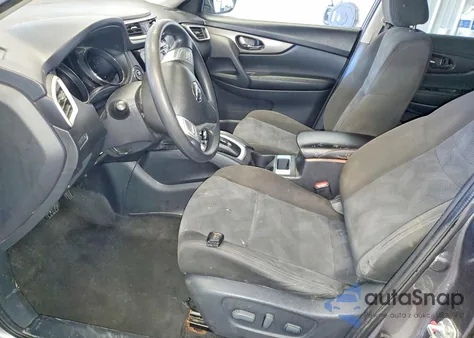 2016 Nissan Rogue Sv z USA, uszkodzony, nr VIN KNMAT2MV1GP602565